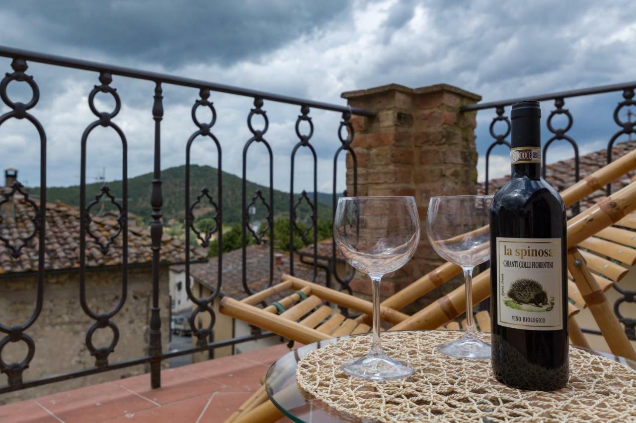 ラッダ・イン・キアンティArt Rebus Tower In Tuscanyアパートメント エクステリア 写真
