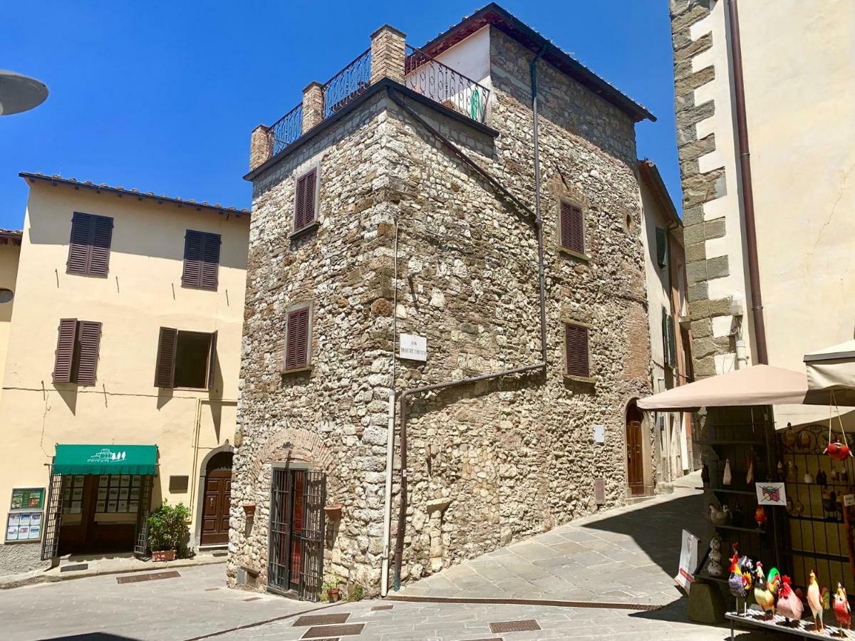 ラッダ・イン・キアンティArt Rebus Tower In Tuscanyアパートメント エクステリア 写真